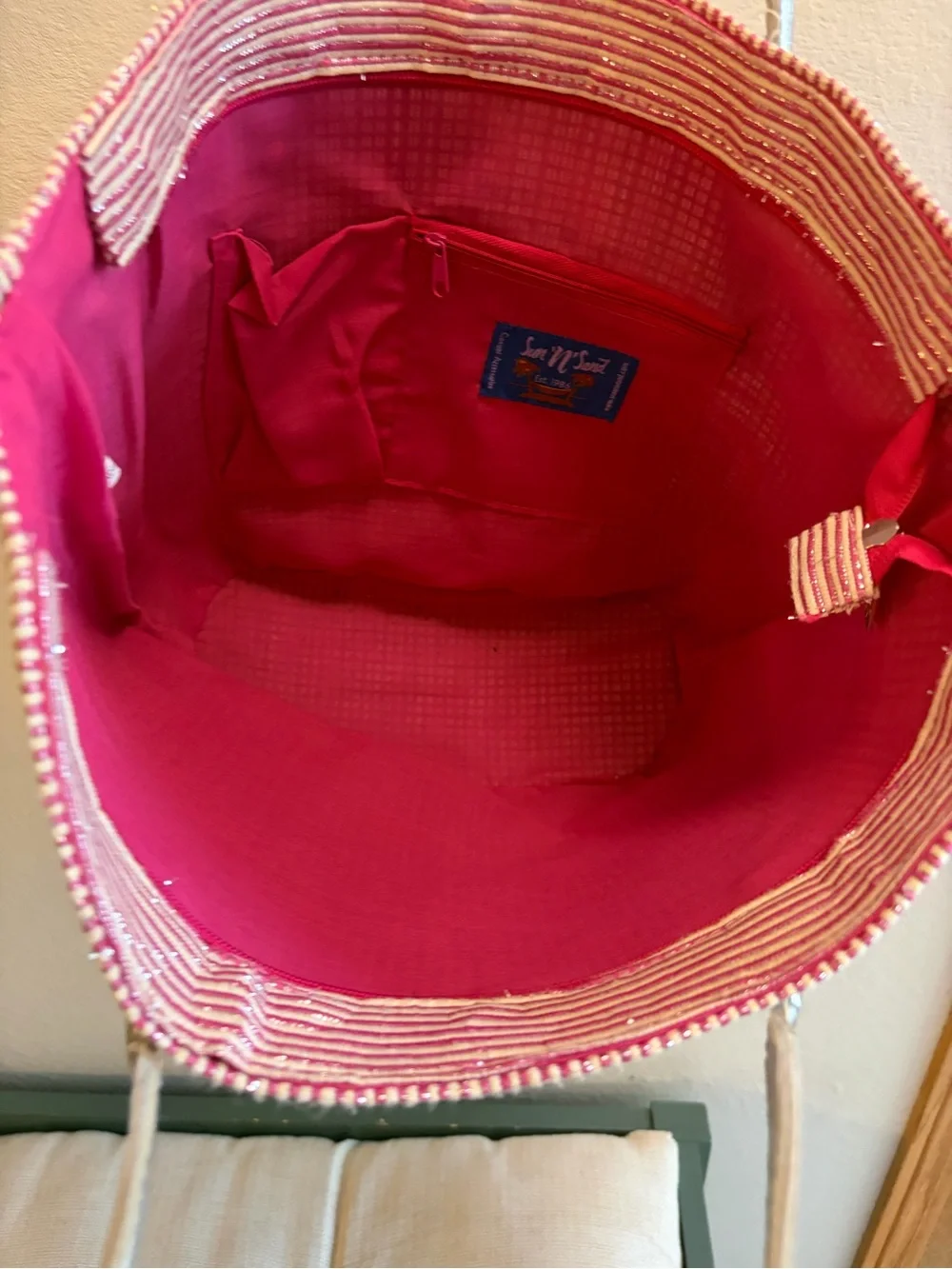Sun And Sand pink stripe